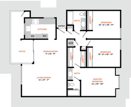 Plan 3AR G floor plan